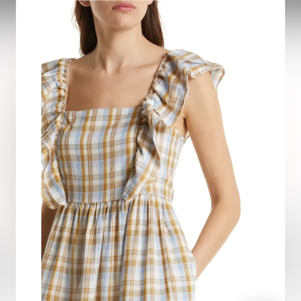 Madewell plaid dress